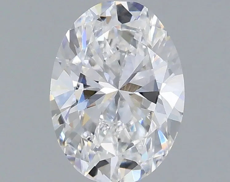 0.51ct Oval Lab Grown Diamond (Colour D, Clarity VVS2, IGI Certified)