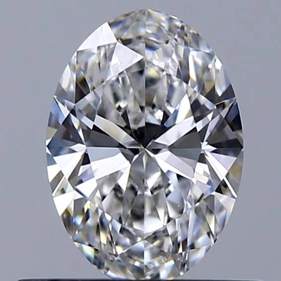 0.51ct Oval Natural Diamond (Colour E, Clarity IF, GIA Certified)