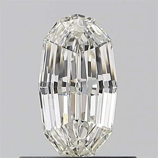 0.51ct Oval Natural Diamond (Colour J, Clarity VVS2, GIA Certified)
