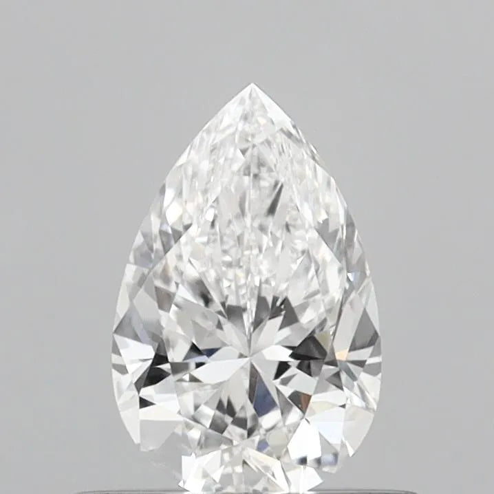 0.51ct Pear Lab Grown Diamond (Colour D, Clarity VVS2, IGI Certified)