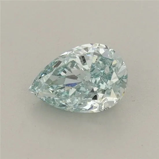 0.51ct Pear Lab Grown Diamond (Colour Fancy Intense Green, Clarity VVS2, IGI Certified)