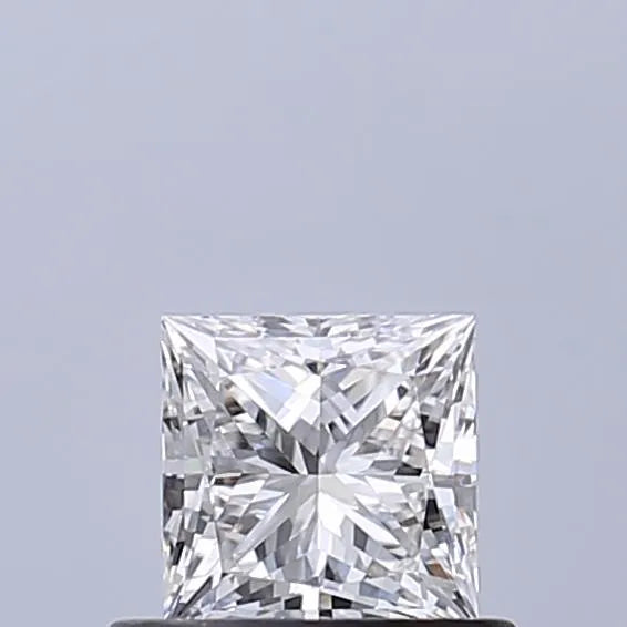 0.51ct Princess Lab Grown Diamond (Colour E, Clarity IF, IGI Certified)