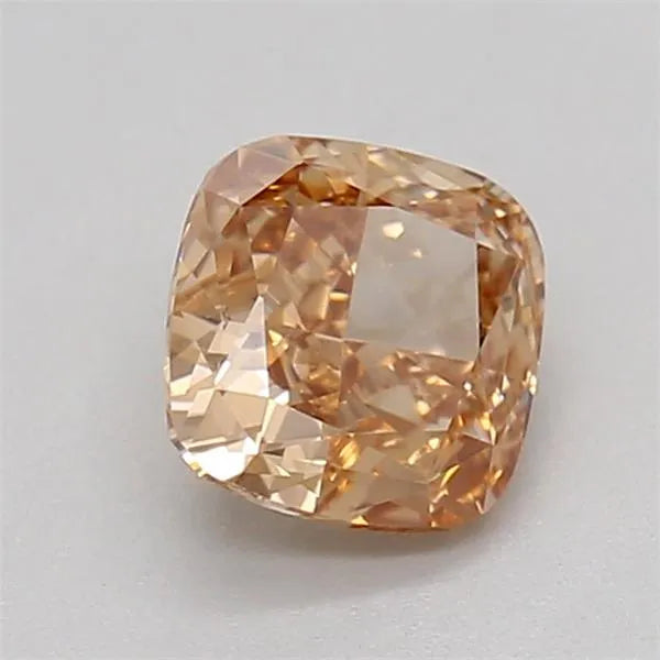 0.52ct Cushion modified Lab Grown Diamond (Colour Fancy Brown, Clarity VVS2, IGI Certified)