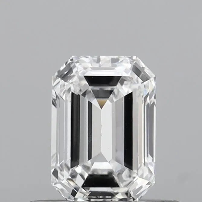 0.52ct Emerald Lab Grown Diamond (Colour D, Clarity VVS2, IGI Certified)