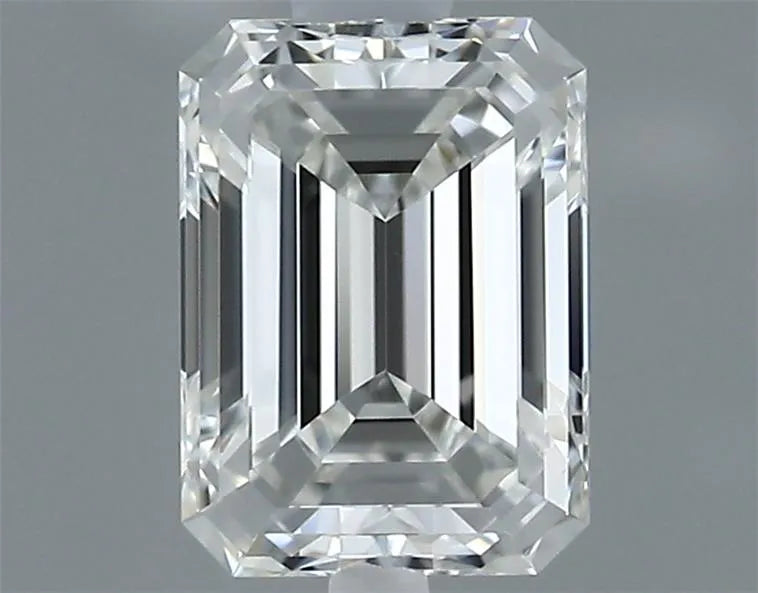 0.52ct Emerald Natural Diamond (Colour F, Clarity FL, GIA Certified)
