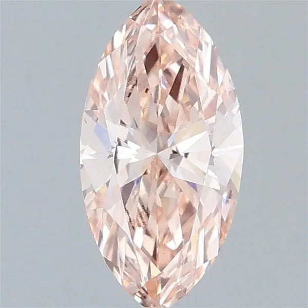 0.52ct Marquise Lab Grown Diamond (Colour Fancy Intense Pink, Clarity VVS2, IGI Certified)