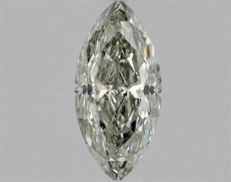 0.52ct Marquise Natural Diamond (Colour Fancy Light Green, Clarity VVS1, GIA Certified)
