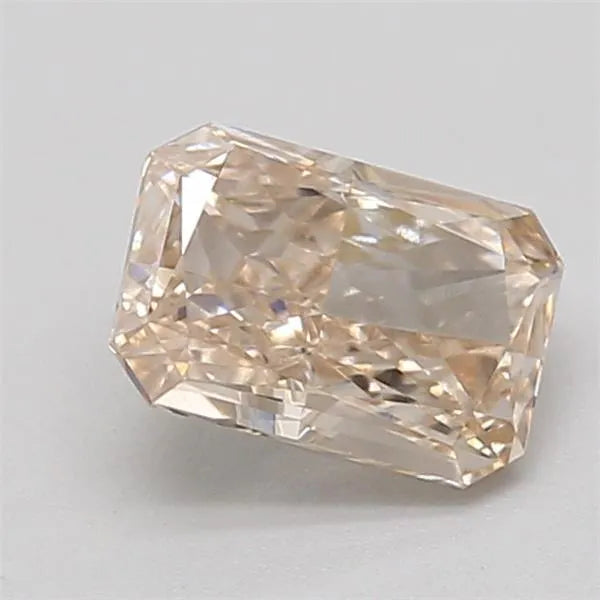 0.52ct Radiant Lab Grown Diamond (Colour Very Light Brown, Clarity VVS1, IGI Certified)