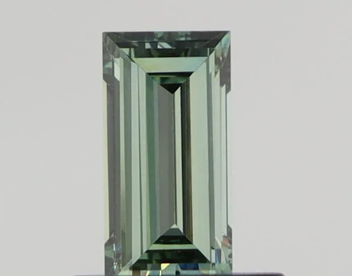 0.53ct Baguette Lab Grown Diamond (Colour Fancy Green, Clarity VS2, Cut VG, Uncertified)