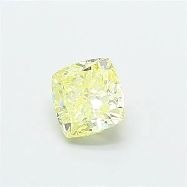 0.53ct Cushion modified Lab Grown Diamond (Colour Fancy Light Yellow, Clarity VS1, IGI Certified)