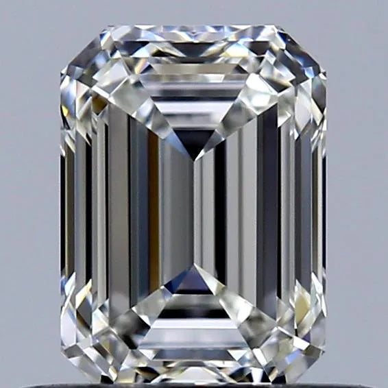 0.53ct Emerald Natural Diamond (Colour H, Clarity VVS2, Cut GD, GIA Certified)