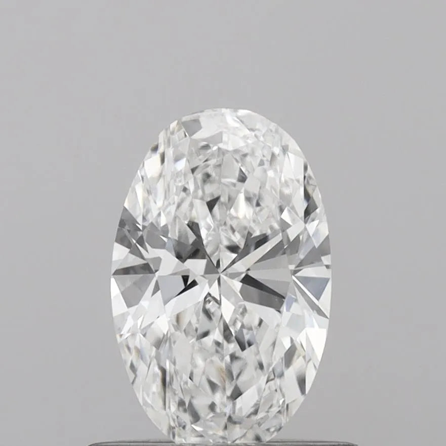 0.53ct Oval Lab Grown Diamond (Colour D, Clarity VVS2, IGI Certified)