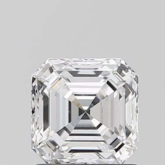 0.53ct Square emerald Lab Grown Diamond (Colour D, Clarity IF, GIA Certified)