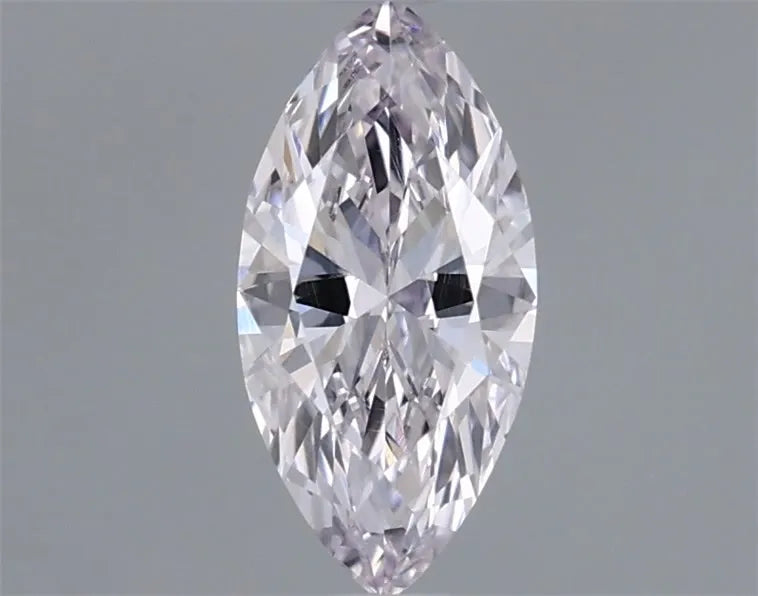 0.54ct Marquise Natural Diamond (Colour Very Light Pink, Clarity VVS2, GIA Certified)