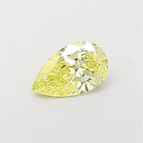 0.54ct Pear Lab Grown Diamond (Colour Fancy Intense Yellow, Clarity VS2, IGI Certified)
