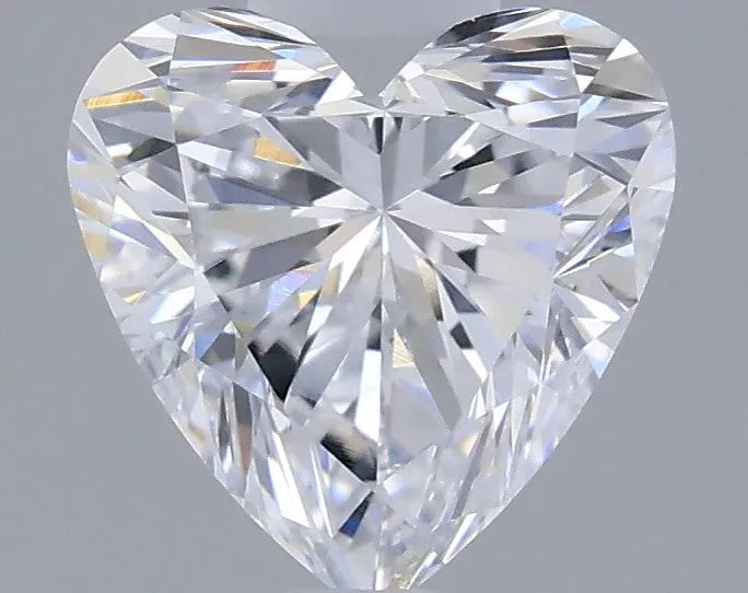 0.55ct Heart Lab Grown Diamond (Colour D, Clarity VVS2, IGI Certified)
