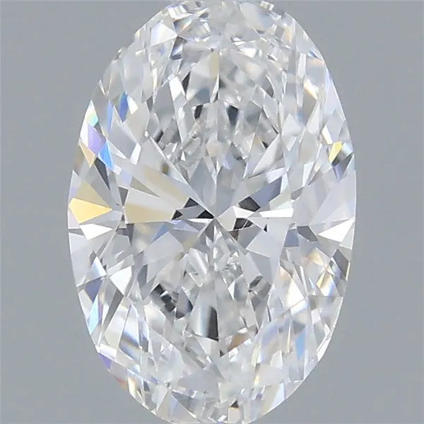 0.55ct Oval Lab Grown Diamond (Colour D, Clarity VS2, IGI Certified)