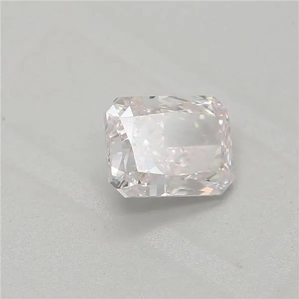 0.55ct Radiant Natural Diamond (Colour Faint Pink, Clarity VVS2, GIA Certified)