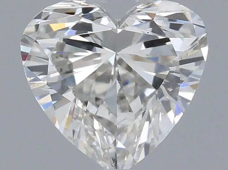 0.57ct Heart Lab Grown Diamond (Colour F, Clarity VS1, IGI Certified)
