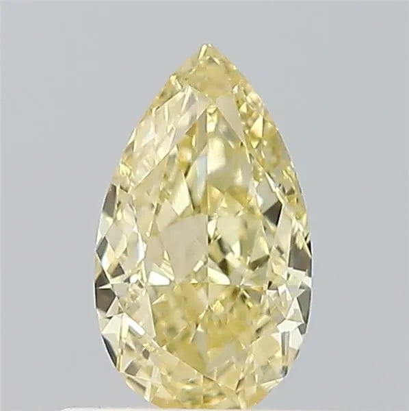 0.58ct Pear Lab Grown Diamond (Colour Fancy Yellow, Clarity VS1, IGI Certified)