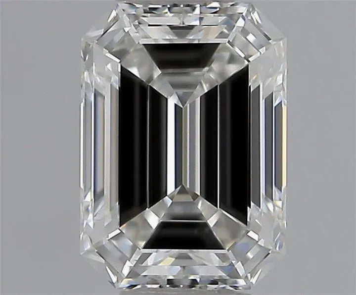 0.60ct Emerald Natural Diamond (Colour F, Clarity IF, GIA Certified)