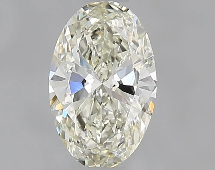 0.61ct Oval Natural Diamond (Colour K, Clarity VS1, GIA Certified)