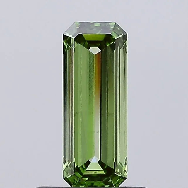 0.62ct Emerald Lab Grown Diamond (Colour Fancy Vivid Green, Clarity VS1, IGI Certified)