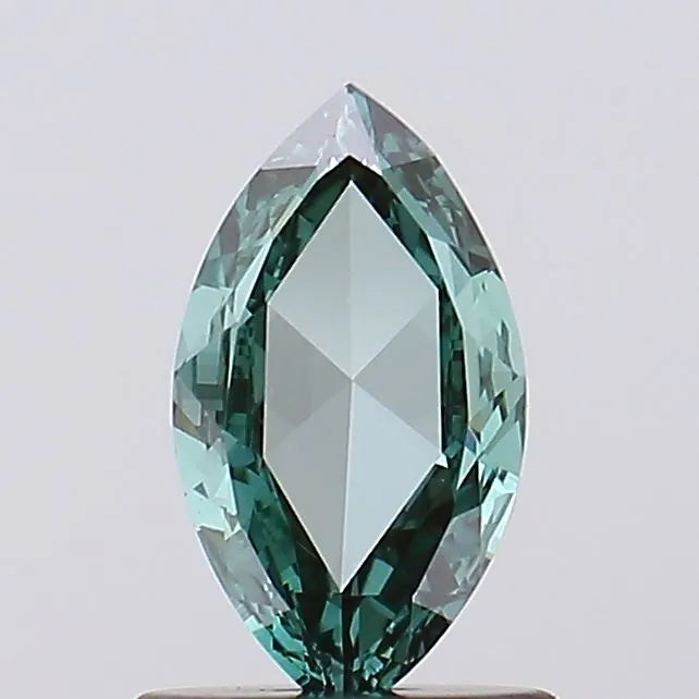0.62ct Marquise Lab Grown Diamond (Colour Fancy Vivid Green, Clarity VVS2, Uncertified)