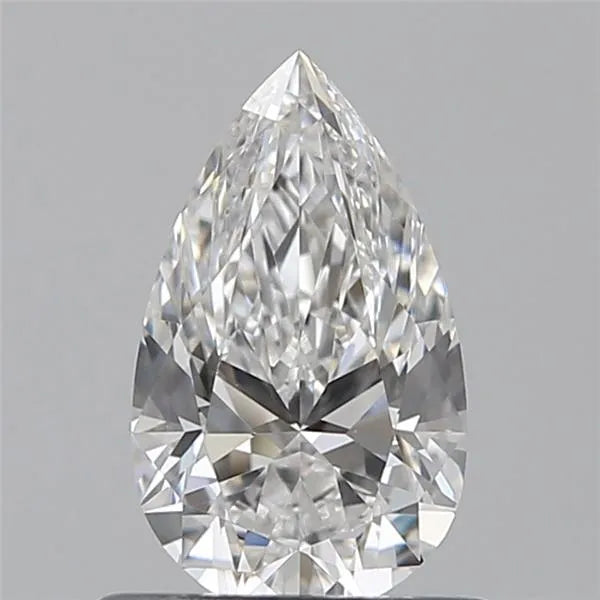 0.63ct Pear Natural Diamond (Colour E, Clarity VVS2, Cut EX, GIA Certified)