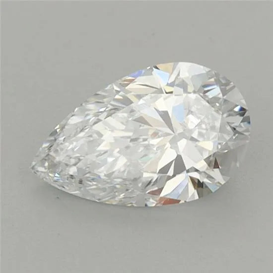 0.65ct Pear Lab Grown Diamond (Colour E, Clarity VVS2, IGI Certified)