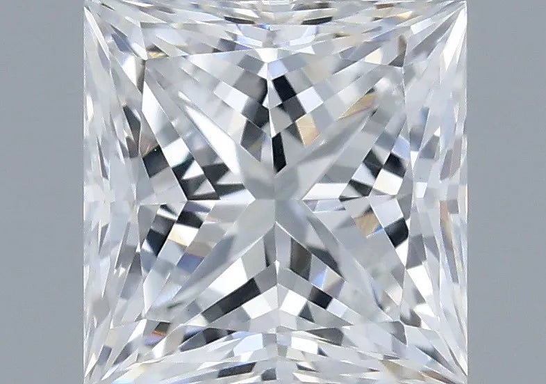 0.65ct Princess Lab Grown Diamond (Colour D, Clarity VVS2, IGI Certified)