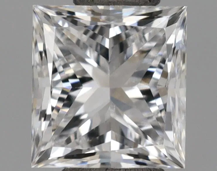 0.65ct Princess Lab Grown Diamond (Colour D, Clarity VVS2, IGI Certified)