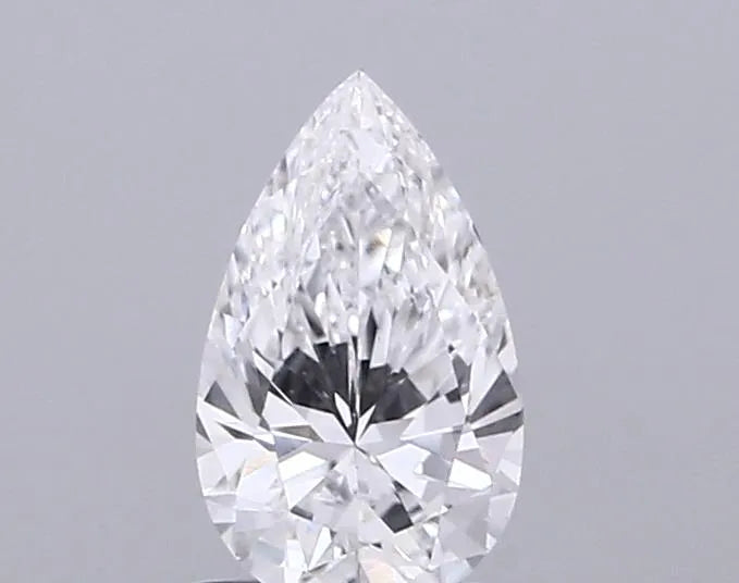 0.67ct Pear Lab Grown Diamond (Colour D, Clarity VVS2, IGI Certified)