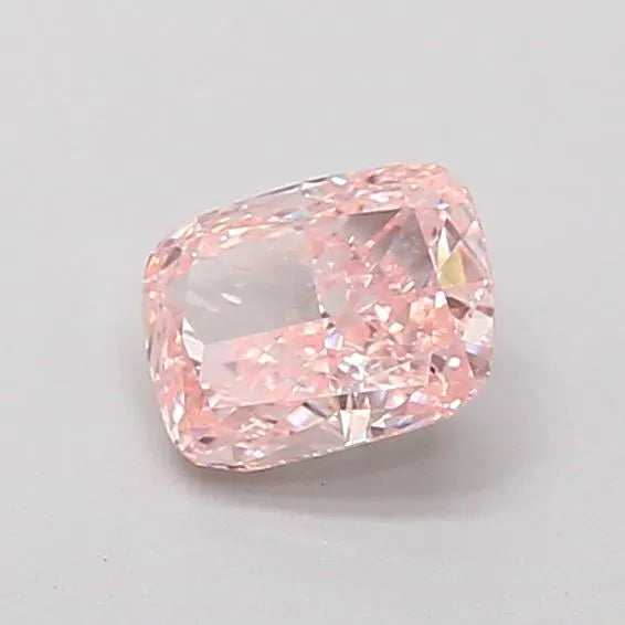 0.69ct Cushion modified Lab Grown Diamond (Colour Fancy Light Pink, Clarity VVS2, IGI Certified)
