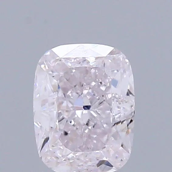 0.69ct Cushion modified Natural Diamond (Colour Faint Pink, Clarity SI1, GIA Certified)