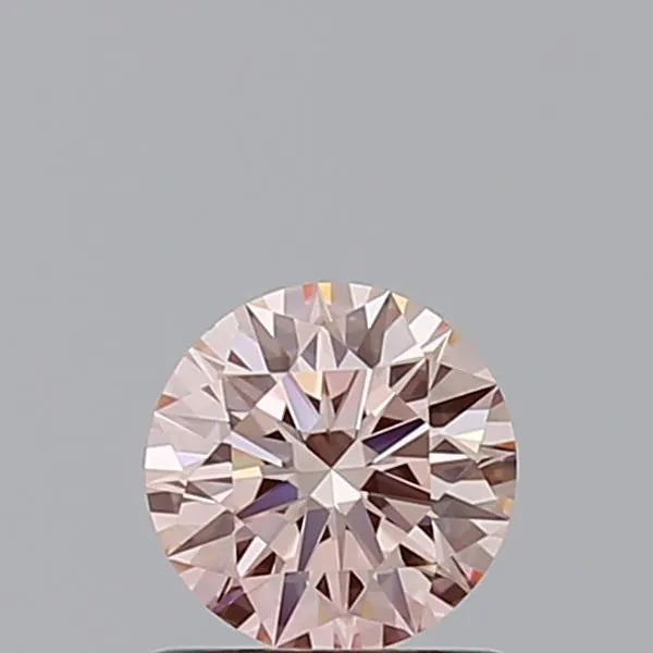 0.69ct Round Lab Grown Diamond (Colour Fancy Intense Pink, Clarity IF, Cut ID, IGI Certified)