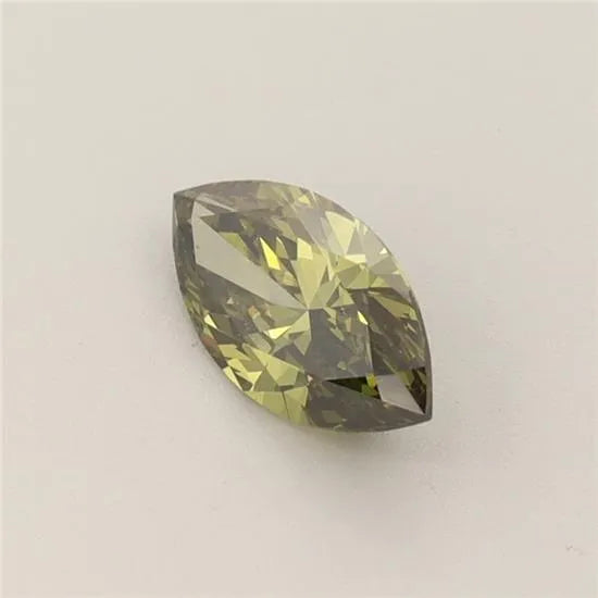 0.70ct Marquise Lab Grown Diamond (Colour Fancy Vivid Green, Clarity VS1, IGI Certified)