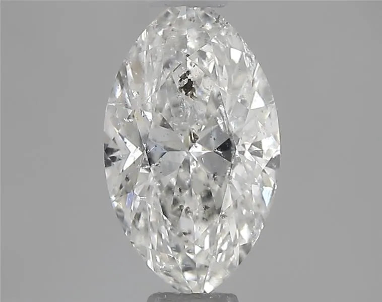 0.70ct Marquise Natural Diamond (Colour G, Clarity SI2, HRD Certified)
