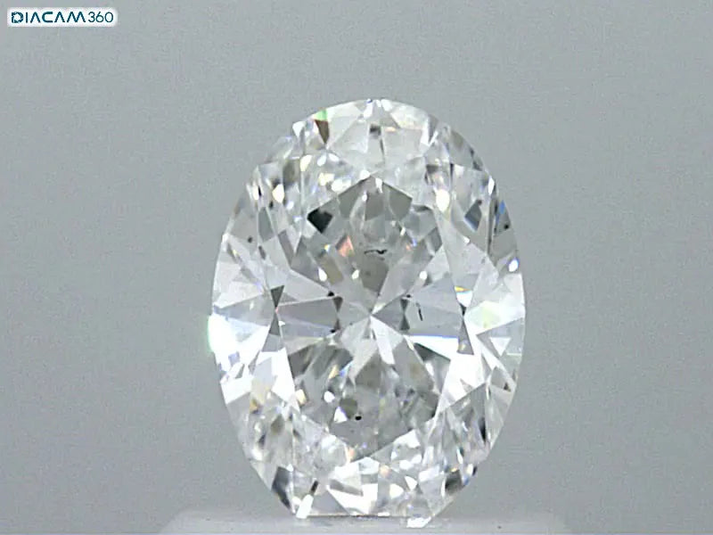 0.70ct Oval Natural Diamond (Colour D, Clarity VS2, GIA Certified)