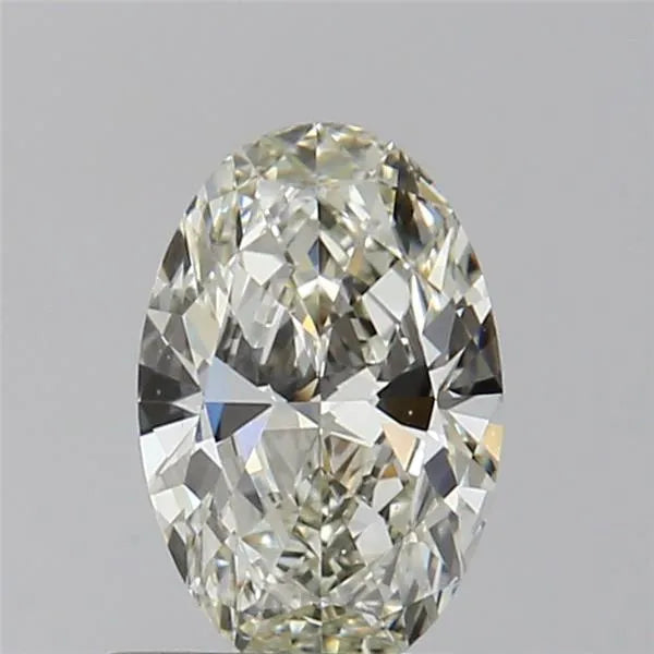 0.70ct Oval Natural Diamond (Colour H, Clarity VVS2, Cut VG, IGI Certified)