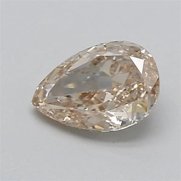 0.70ct Pear Lab Grown Diamond (Colour Very Light Brown, Clarity VVS2, IGI Certified)
