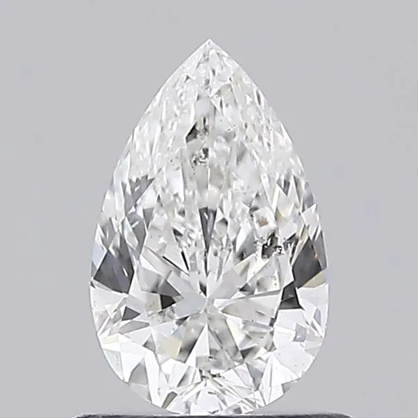 0.70ct Pear Natural Diamond (Colour F, Clarity SI2, Cut GD, IGI Certified)