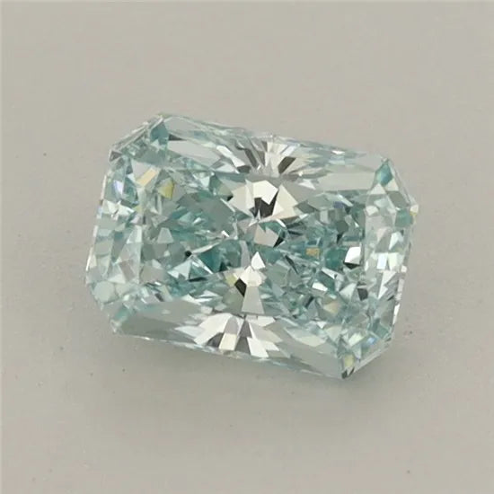 0.70ct Radiant Lab Grown Diamond (Colour Fancy Intense Green, Clarity VVS2, IGI Certified)