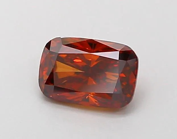 0.71ct Cushion brilliant Lab Grown Diamond (Colour Fancy Green, Clarity VS1, Uncertified)