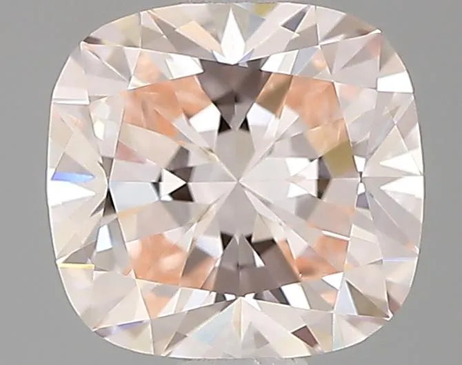 0.71ct Cushion brilliant Lab Grown Diamond (Colour Fancy Pink, Clarity VVS2, IGI Certified)