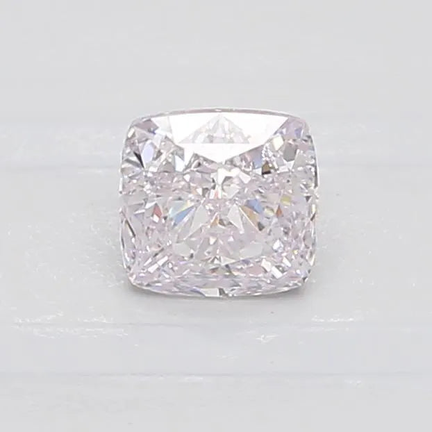 0.71ct Cushion brilliant Natural Diamond (Colour Light Pink, Clarity VS2, Cut GD, GIA Certified)