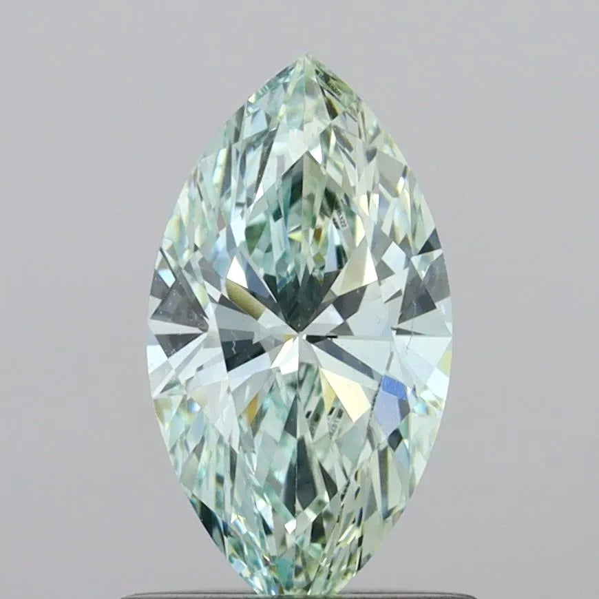 0.73ct Marquise Lab Grown Diamond (Colour Fancy Intense Green, Clarity VVS2, IGI Certified)