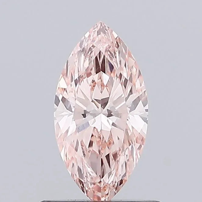 0.74ct Marquise Lab Grown Diamond (Colour Fancy Intense Pink, Clarity VVS2, IGI Certified)