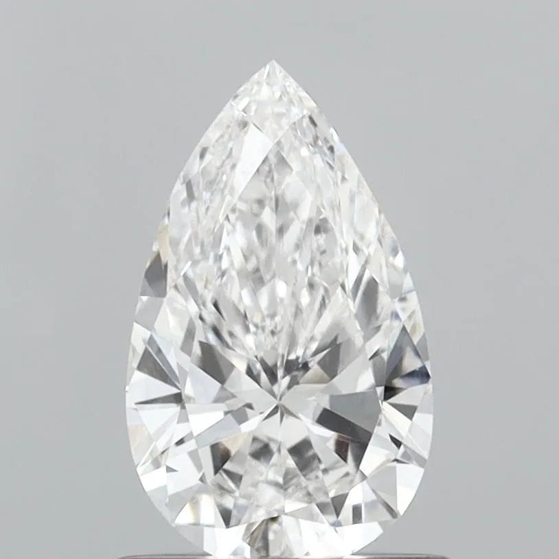 0.74ct Pear Lab Grown Diamond (Colour E, Clarity VVS2, IGI Certified)