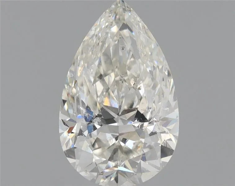 0.77ct Pear Natural Diamond (Colour E, Clarity SI2, GIA Certified)